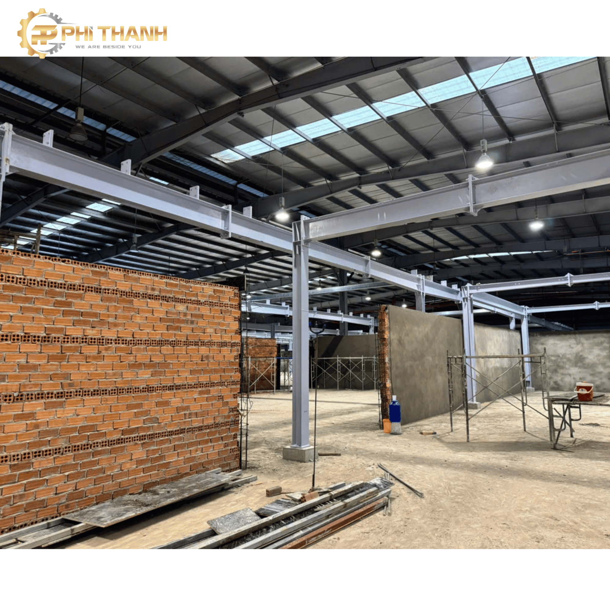 cải tạo nhà xưởng khu vực Bình Dương