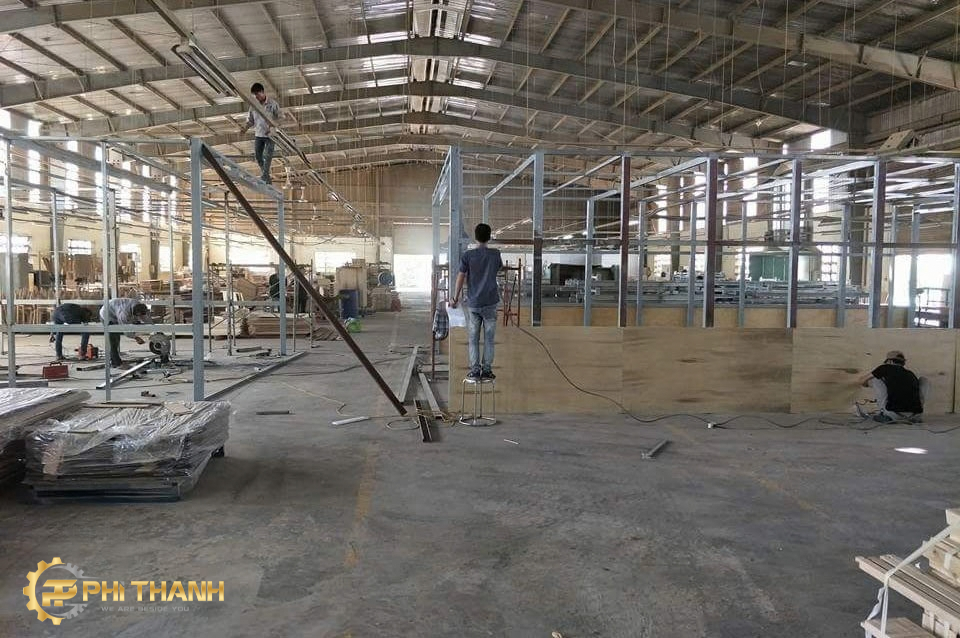 cải tạo nhà xưởng khu vực Bình Dương